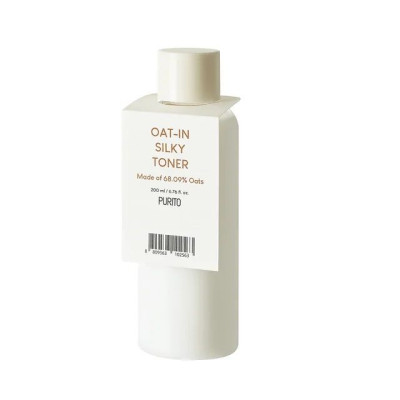 Успокаивающий тонер на основе семян овса PURITO Oat-in Silky Toner - 200 мл