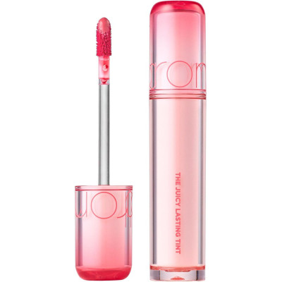 Глянцевый тинт для губ с эффектом увлажнённого объёма ROM&ND Juicy Lasting Tint Color 23 Peach Peach Me - 3.5 г