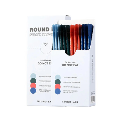 Набор миниатюр ROUND LAB Stick Pouch Kit