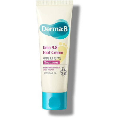 Смягчающий ламеллярный крем для ног с мочевиной DERMA-B Urea 9.8 Foot Cream - 80 мл