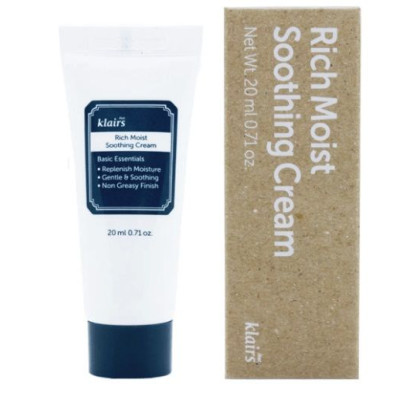 Глубоко увлажняющий крем KLAIRS Rich Moist Soothing Cream - 20 мл