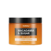 Сахарный скраб для тела "Иланг-иланг" KUNDAL Macadamia & Sugar Body Scrub Cherry Blossom - 550 г Сахарный скраб для тела "Иланг-иланг" KUNDAL Macadamia & Sugar Body Scrub Cherry Blossom - 550 г