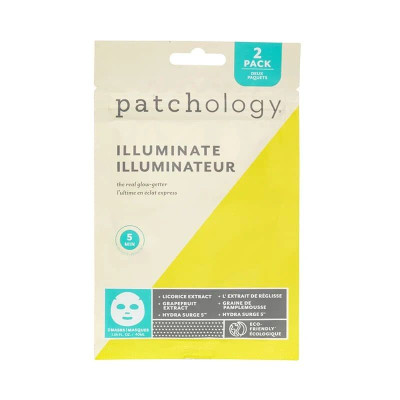Маска для сияющей кожи PATCHOLOGY FlashMasque Illuminate 5 Minute Sheet Mask