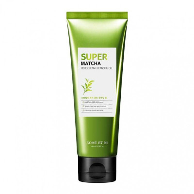 Очищающий гель для умывания с чаем матча SOME BY MI Super Matcha Pore Clean Cleansing Gel - 100 мл