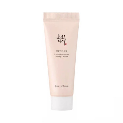Крем для кожи вокруг глаз с женьшенем и ретиналем BEAUTY OF JOSEON Revive Eye Serum Ginseng and Retinal - 10 мл