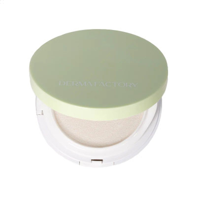 Успокаивающий солнцезащитный кушон DERMA FACTORY Mild Sun Cushion
