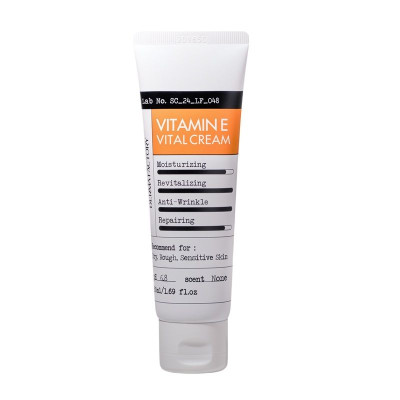 Антиоксидантный барьерный крем DERMA FACTORY Vitamin E Vital Cream - 50 мл