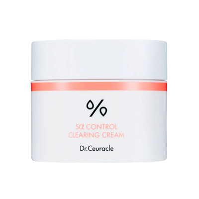 Крем для ухода за жирной и комбинированной кожей DR CEURACLE 5α Control Clearing Cream - 50 мл