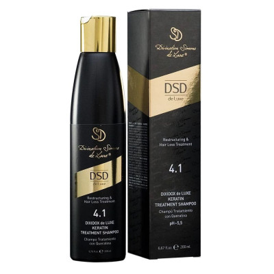 Восстанавливающий шампунь с кератином DSD DE LUXE Keratin Treatment Shampoo 4.1 - 200 мл