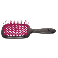 Расческа JANEKE Superbrush черный с фуксией Расческа JANEKE Superbrush черный с фуксией