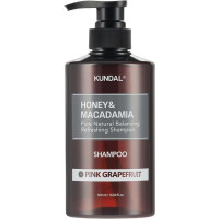 Безсульфатний шампунь для волосся "Розовый грейпфрут" KUNDAL Honey & Macadamia Nature Shampoo Pink Grapefruit - 500 мл