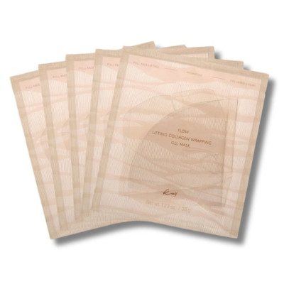 Колагенова гідрогелева маска-бандаж з PDRN KOY Flow Lifting Collagen Wrapping Gel Mask - 5 шт