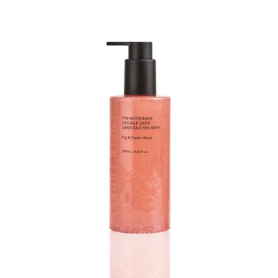 Зволожувальний гель для душу з капсулами LOGIN FOREST Fig Woodique Double Deep Ampoule Shower - 255 мл Зволожувальний гель для душу з капсулами LOGIN FOREST Fig Woodique Double Deep Ampoule Shower - 255 мл