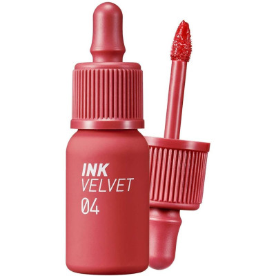Матовый тинт для губ с увлажняющим действием PERIPERA Ink The Velvet (AD) Color 04 Vitality Coral - 4 г