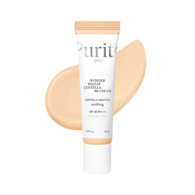 ВВ крем с экстрактом центеллы PURITO Wonder Releaf Centella BB Cream 13 Neutral Ivory - 30 мл