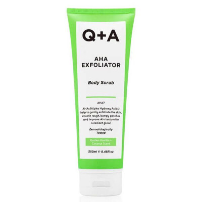 Скраб для тела с AHA-кислотами Q+A AHA Exfoliator Body Scrub - 250 мл