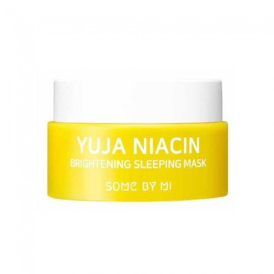 Осветляющая ночная маска SOME BY MI Yuja Niacin Brightening Sleeping Mask - 15 мл