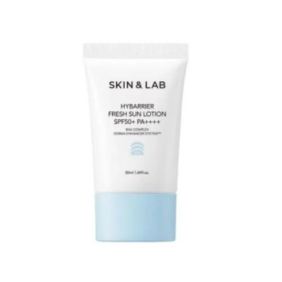 Увлажняющий солнцезащитный лосьон SKIN&LAB Hybarrier Fresh Sun Lotion - 50 мл