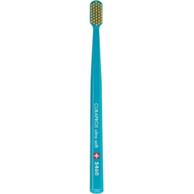 Ультра мягкая зубная щетка CURAPROX 5460 Ultra Soft 30 Бирюзовый - Оранжевый