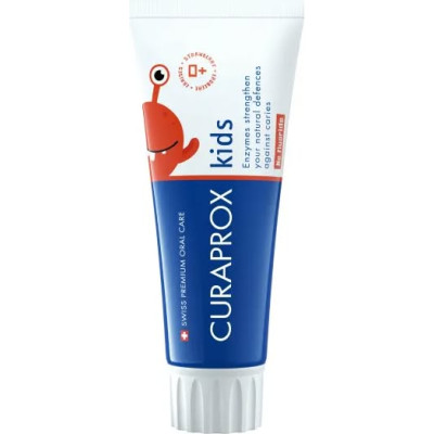 Детская зубная паста до 2 лет CURAPROX Kids from The First Tooth - 60 мл