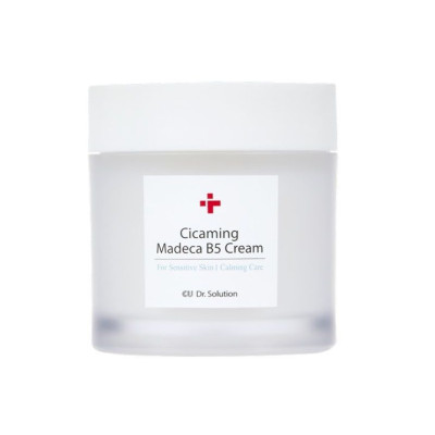 Успокаивающий крем с центеллой и пантенолом CUSKIN Dr.Solution Cicaming B5 Madeca Cream - 70 мл