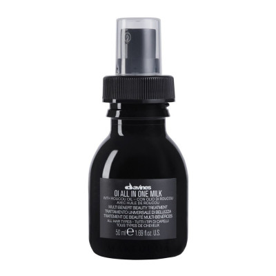 Многофункциональное молочко-спрей для мягкости и блеска волоc DAVINES OI All In One Milk - 50 мл