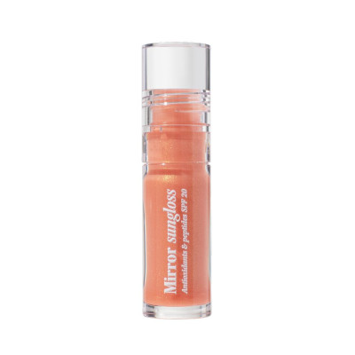 Сяючий сонцезахисний блиск для губ з пептидом HUGS Mirror Sungloss Sparkling Bellini - 5.5 мл