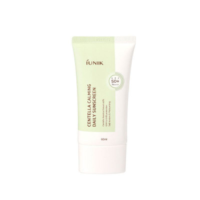 Увлажняющий солнцезащитный крем с центеллой азиатской IUNIK Centella Calming Daily Moisture Sunscreen Reef-Safe UVA UVB - 60 мл