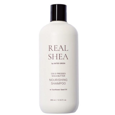 Питательный шампунь с маслом ши холодного отжима RATED GREEN Real Shea Nourishing Shampoo - 400 мл