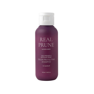 Шампунь для окрашенных волос с экстрактом сливы RATED GREEN Real Prune Cold Pressed & Upcycled Prune Color Protecting Shampoo - 100 мл