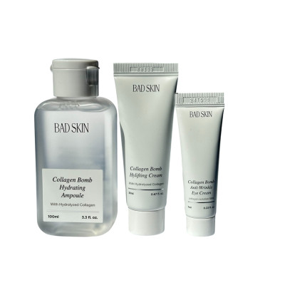 Набор миниатюр средств с коллагеном BAD SKIN Collagen Bomb Mini Kit