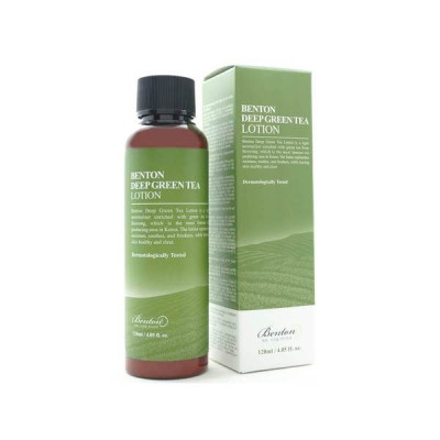 Увлажняющий лосьон на основе зеленого чая BENTON Deep Green Tea Lotion - 120 мл