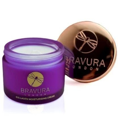 Увлажняющий и питательный крем для лица BRAVURA LONDON Collagen Moisturising Cream - 50 мл