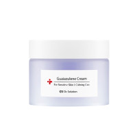 Интенсивный успокаивающий крем с гвайазуленом, троксерутином и менадионом CUSKIN Dr.Solution Guaiazulene Cream - 50 мл