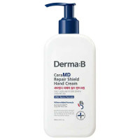 Увлажняющий крем для рук с маслом ши и керамидами DERMA-B CeraMD Repair Shield Hand Cream - 250 мл