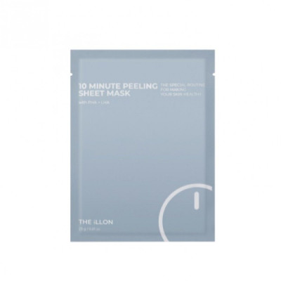 Пузырьковая маска-пилинг THE iLLON 10 minute Peeling Sheet Mask