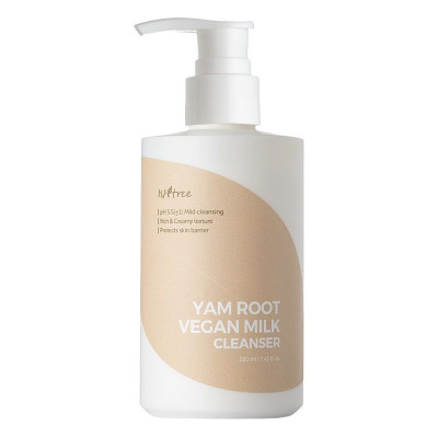 Деликатное очищающее молочко ISNTREE Yam Root Vegan Milk Cleanser - 220 мл