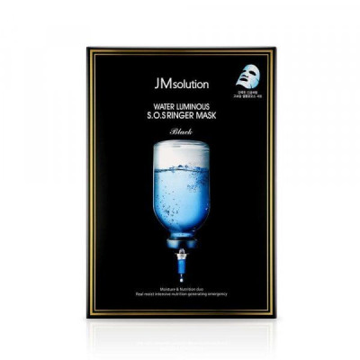 Увлажняющая тканевая маска JM SOLUTION Water Luminous S.O.S Ringer Mask Black