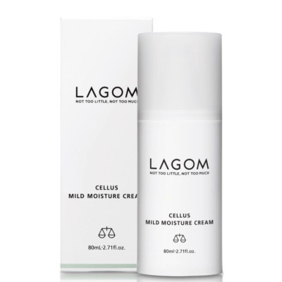 Увлажняющий легкий крем LAGOM Cellus Mild Moisture Cream - 80 мл