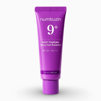 Солнцезащитная эссенция с NAD+ и пептидами NUMBUZIN №9 NAD+ 9 Peptides Dew Sun Essence - 50 мл Солнцезащитная эссенция с NAD+ и пептидами NUMBUZIN №9 NAD+ 9 Peptides Dew Sun Essence - 50 мл