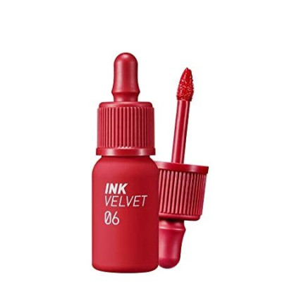 Матовый тинт для губ с увлажняющим действием PERIPERA Ink The Velvet (AD) Color 06 Purdy Red - 4 г