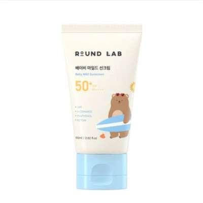 Детский солнцезащитный крем ROUND LAB Baby Mild Sunscreen - 60 мл