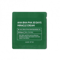Кислотный крем для лица SOME BY MI AHA BHA PHA 30 Days Miracle Cream - Пробник Кислотный крем для лица SOME BY MI AHA BHA PHA 30 Days Miracle Cream - Пробник