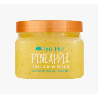 Скраб для тела с ароматом ананаса и тропических фруктов TREE HUT Pineapple Sugar Scrub - 510 г