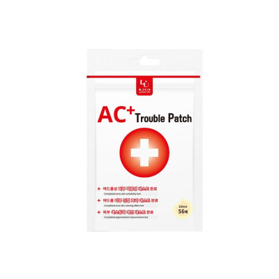 Патчи против воспалений и прыщей W.SKIN LABORATORY AC + Trouble Patch - 56 шт