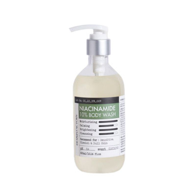 Гель для душа с ниацинамидом 10% DERMA FACTORY Niacinamide 10% Body Wash - 300 мл