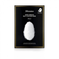 Тканевая маска для упругости кожи JM SOLUTION Water Luminous Silky Cocoon Mask Black Тканевая маска для упругости кожи JM SOLUTION Water Luminous Silky Cocoon Mask Black