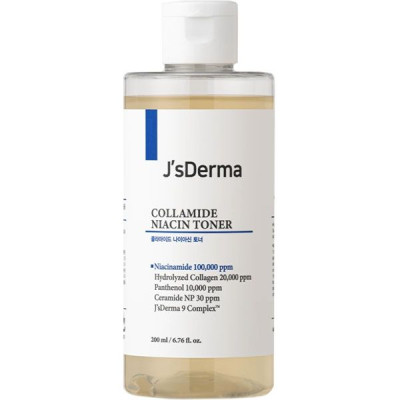 Тонер с ниацинамидом и коллагеном JS DERMA Collamide Niacin Toner - 200 мл