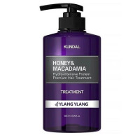 Восстанавливающий кондиционер для волос KUNDAL Honey & Macadamia Protein Hair Treatment Ylang Ylang - 500 мл