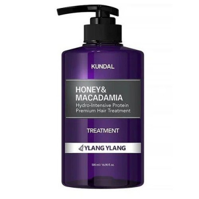 Восстанавливающий кондиционер для волос KUNDAL Honey & Macadamia Protein Hair Treatment Ylang Ylang - 500 мл